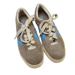 Converse All Star One Star Sneakers Womens 6.5 Leather Suede Taupe Skate Shoes